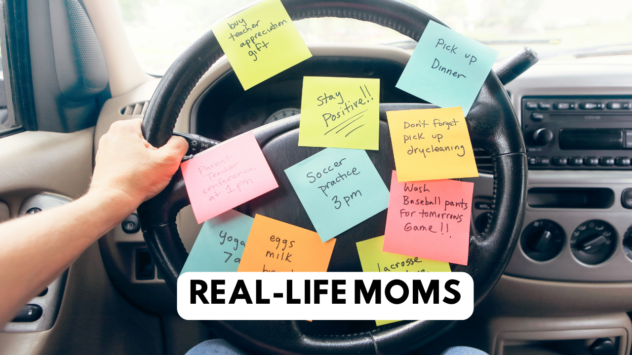 Real-Life Mom feel overwhelmed